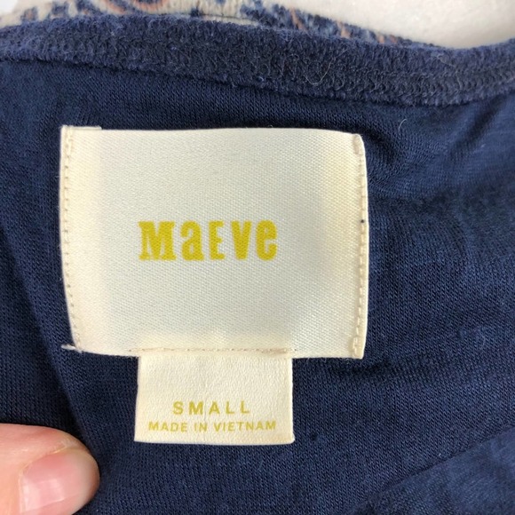 Anthropologie Maeve Navy Eira Sweater Dress Small Long Sleeve - Picture 11 of 15